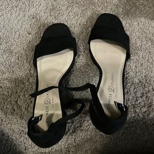 Chinese Laundry BLACK HEELS, Size 7.5, Barely Worn!